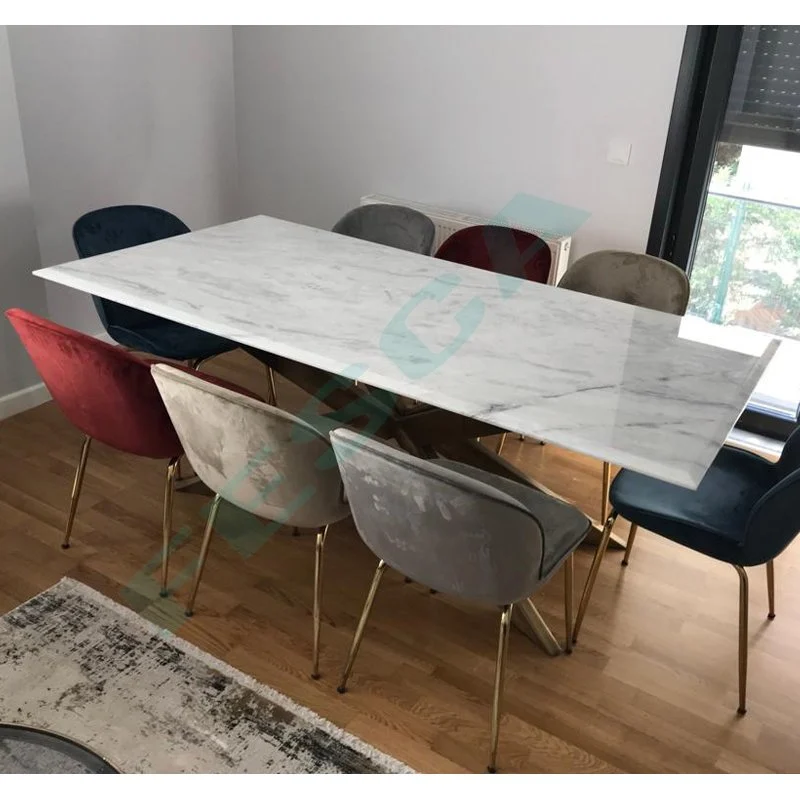 Snowy Marble Dining Table 66